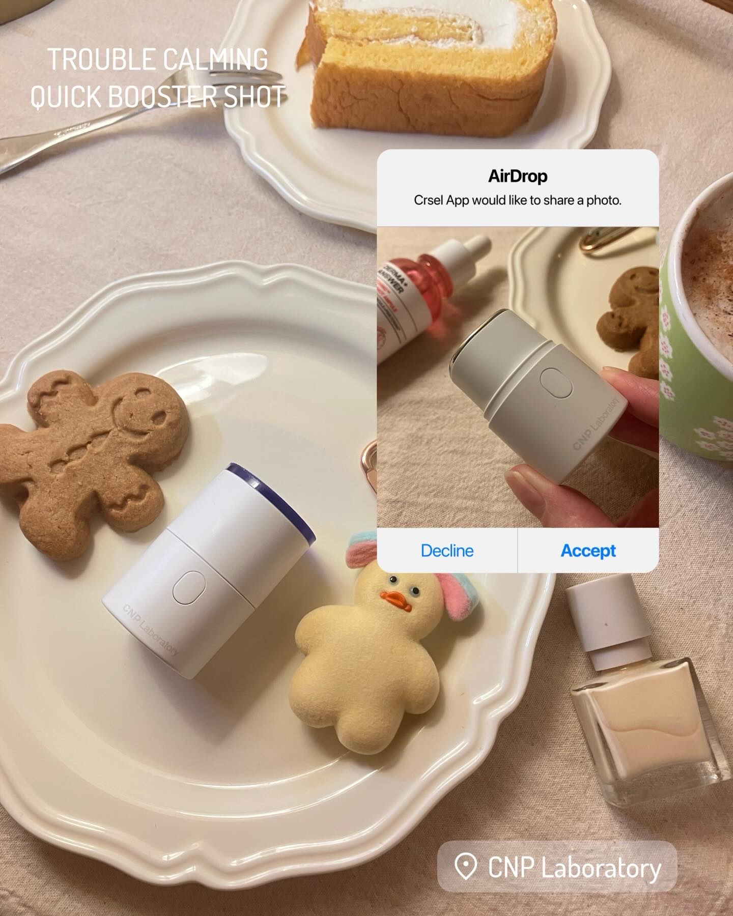 トラブルカーミングクイックブースターショット/CNP Laboratory/美顔器・マッサージを使ったクチコミ（1枚目）