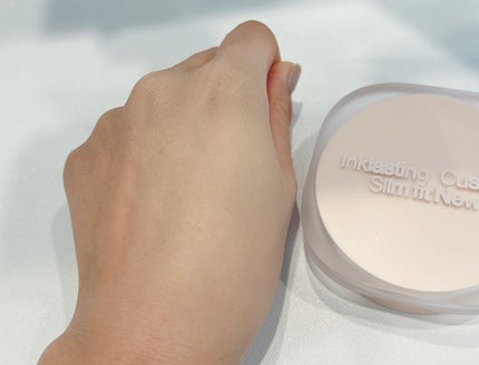 インクラスティングクッションファンデーション/THE FACE SHOP/クッションファンデーションを使ったクチコミ(9枚目)