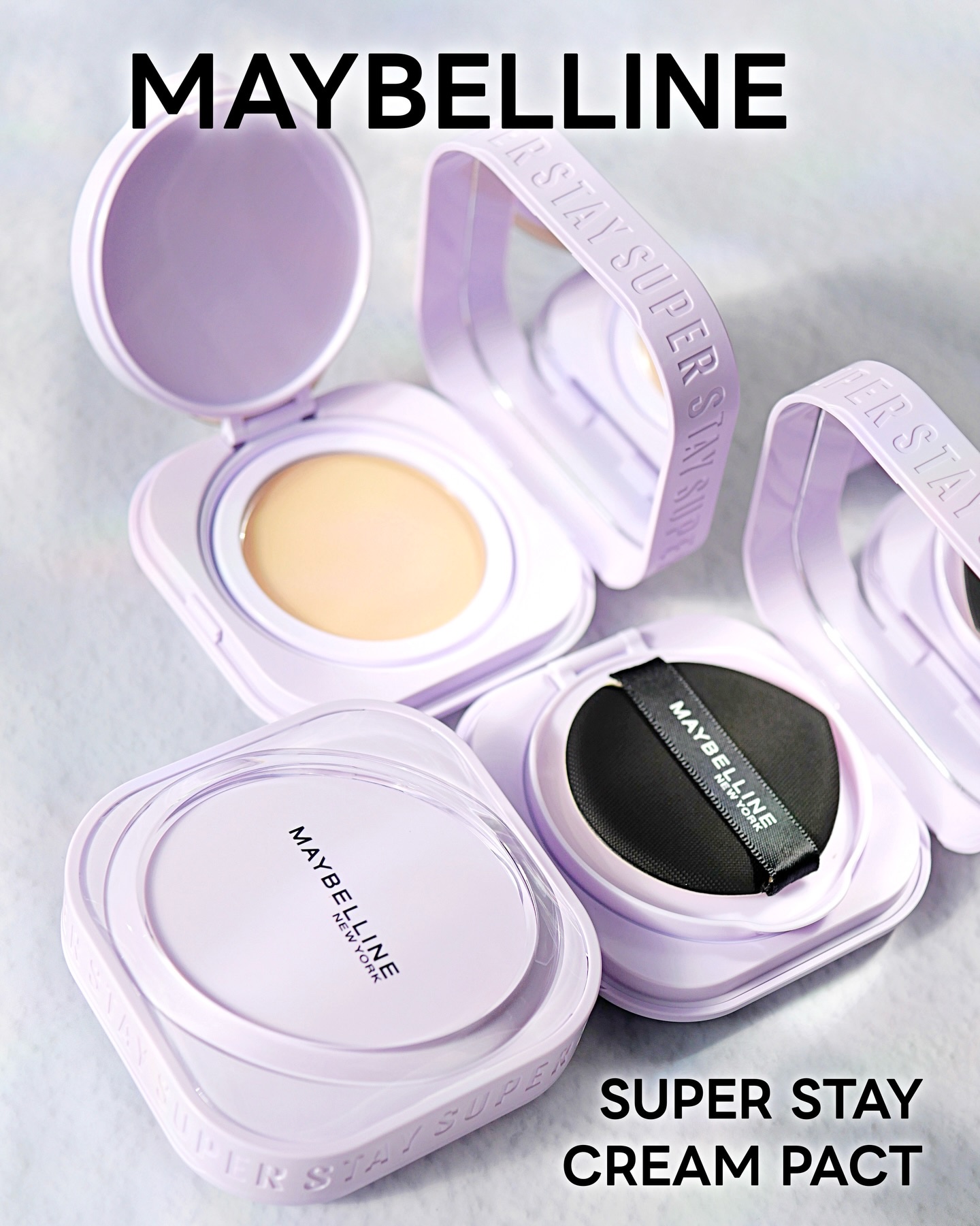 SPステイ クリームパクト ファンデーション/MAYBELLINE NEW YORK/クリーム・エマルジョンファンデーションを使ったクチコミ（2枚目）