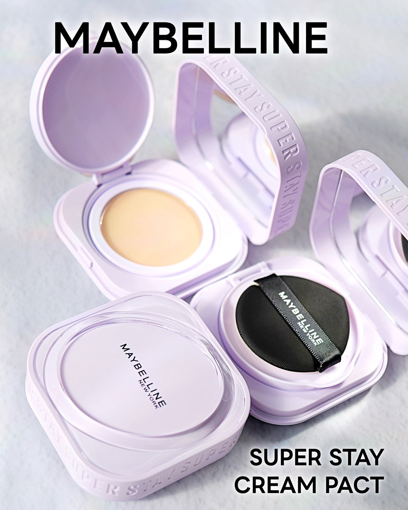 SPステイ クリームパクト ファンデーション/MAYBELLINE NEW YORK/クリーム・エマルジョンファンデーションを使ったクチコミ(2枚目)