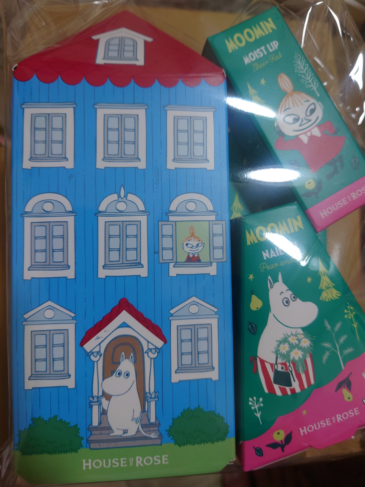 ムーミン モイストリップ RD/ハウス オブ ローゼ/リップクリームを使ったクチコミ（1枚目）