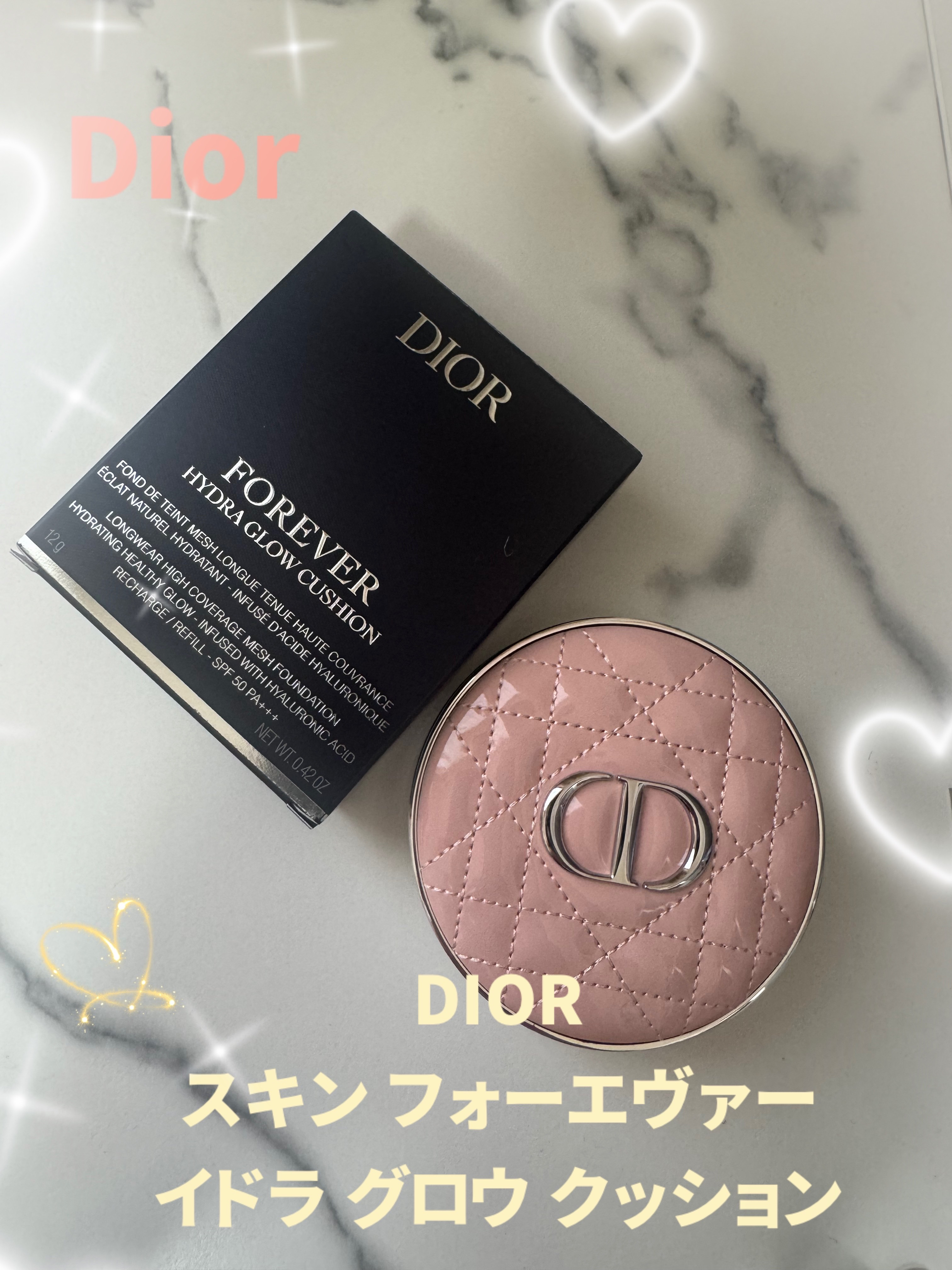 Dior ディオールスキン フォーエヴァー イドラ グロウ クッション（リフィル）のクチコミ「Dior
ディオールスキン フォーエヴァー イドラ グロウ クッション

私は1Nを使用中です.....」（1枚目）