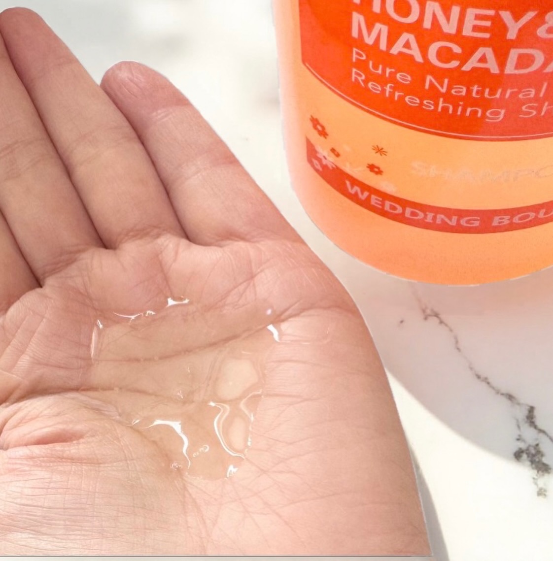 ハニー＆マカデミア シャンプー＆トリートメント『ウェディングブーケの香り』/KUNDAL/市販シャンプーを使ったクチコミ（3枚目）