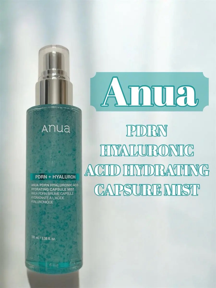 PDRNヒアルロン酸ハイドレイティングミスト/Anua/ミスト状化粧水を使ったクチコミ（1枚目）