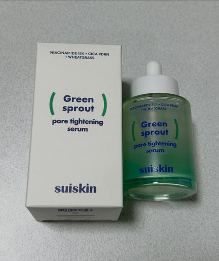 ろくこ@正直レポ on LIPS 「スイスキン様から「若芽ポアタイトニングセラム」をいただきました..」(1枚目)