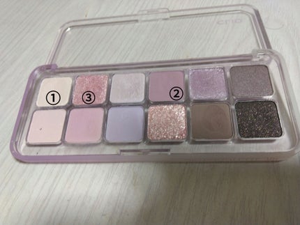 プロ アイ パレット エアー/CLIO/アイシャドウパレットを使ったクチコミ(2枚目)