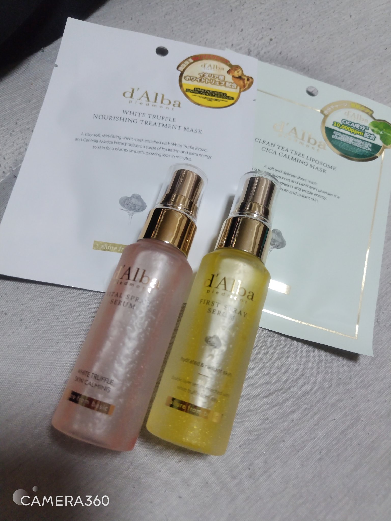 ダルバ ホワイトトリュフファーストスプレーセラム/ダルバ/ミスト状化粧水を使ったクチコミ（3枚目）