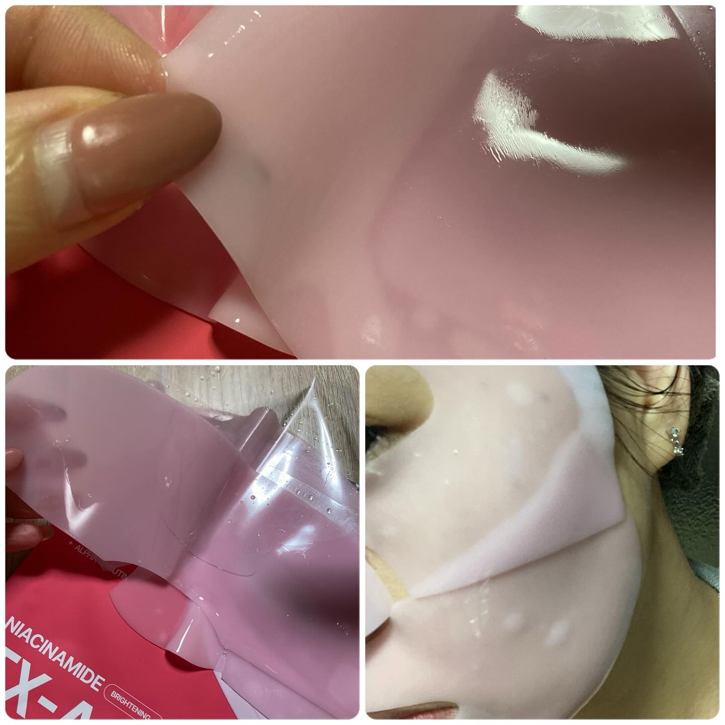 TXAナイアシンアミド ブライトニングマスク/from medi+/シートマスク・パックを使ったクチコミ（2枚目）