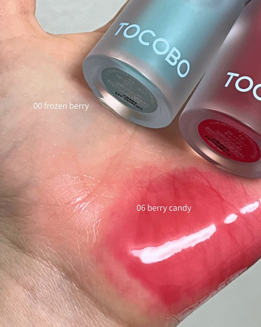 ジューシーベリープランピングリップオイル/TOCOBO/リップグロスを使ったクチコミ(4枚目)