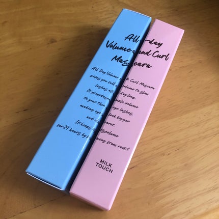 オールデイ ボリュームアンドカールマスカラ/Milk Touch/マスカラを使ったクチコミ(1枚目)