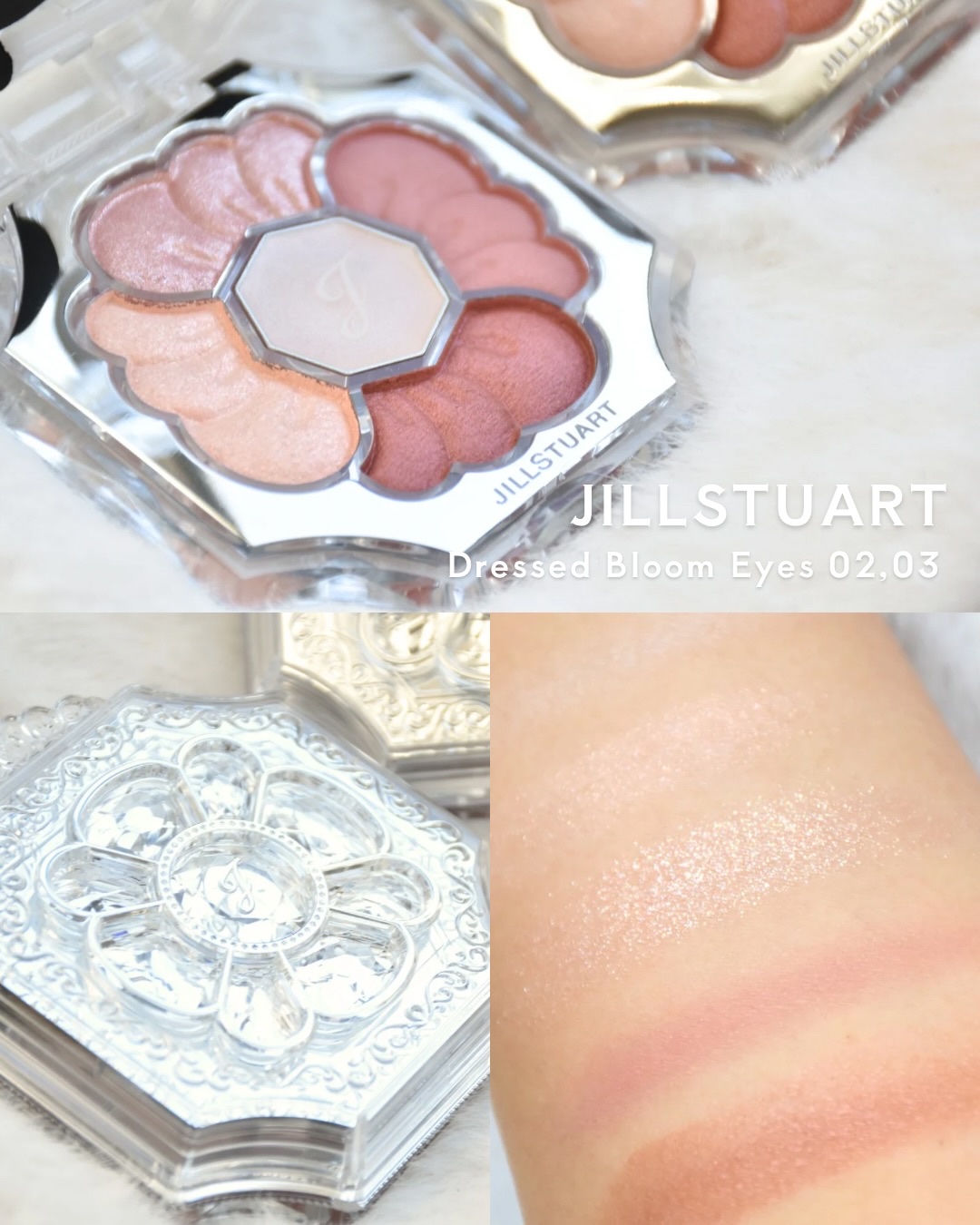 ジルスチュアート　ドレスドブルーム アイズ/JILL STUART/アイシャドウパレットを使ったクチコミ（1枚目）