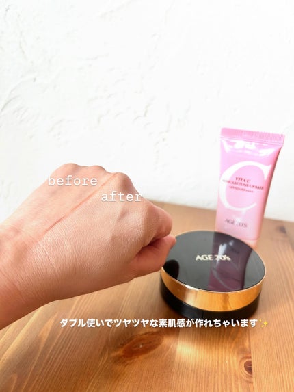 SIGNATURE ESSENCE COVER PACT /AGE20’s/クリーム・エマルジョンファンデーションを使ったクチコミ(6枚目)