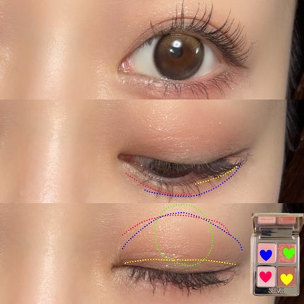 マイミューズパレット/SELVE/アイシャドウパレットを使ったクチコミ(3枚目)