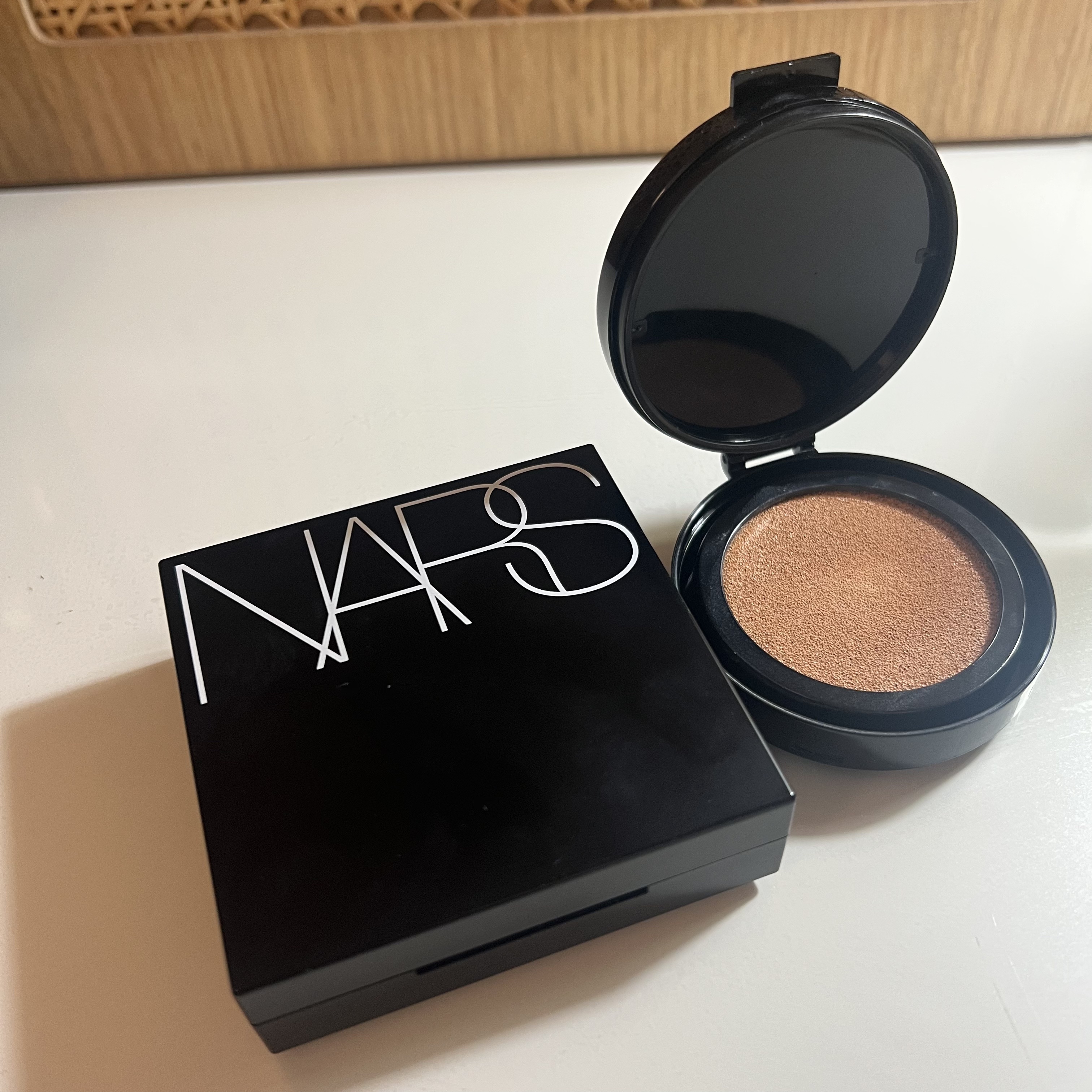ナチュラルラディアント ロングウェア クッションファンデーション/NARS/クッションファンデーションを使ったクチコミ（1枚目）