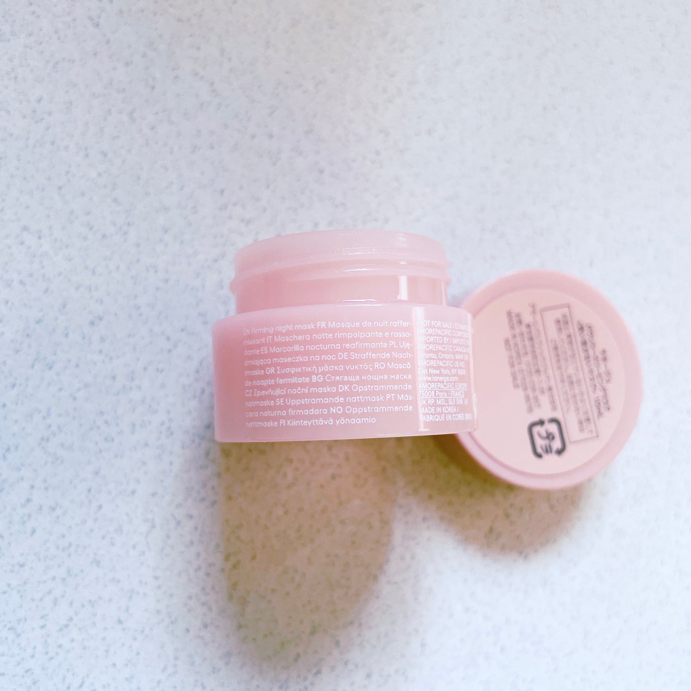 バウンシースリーピングマスク/LANEIGE/フェイスクリームを使ったクチコミ(2枚目)