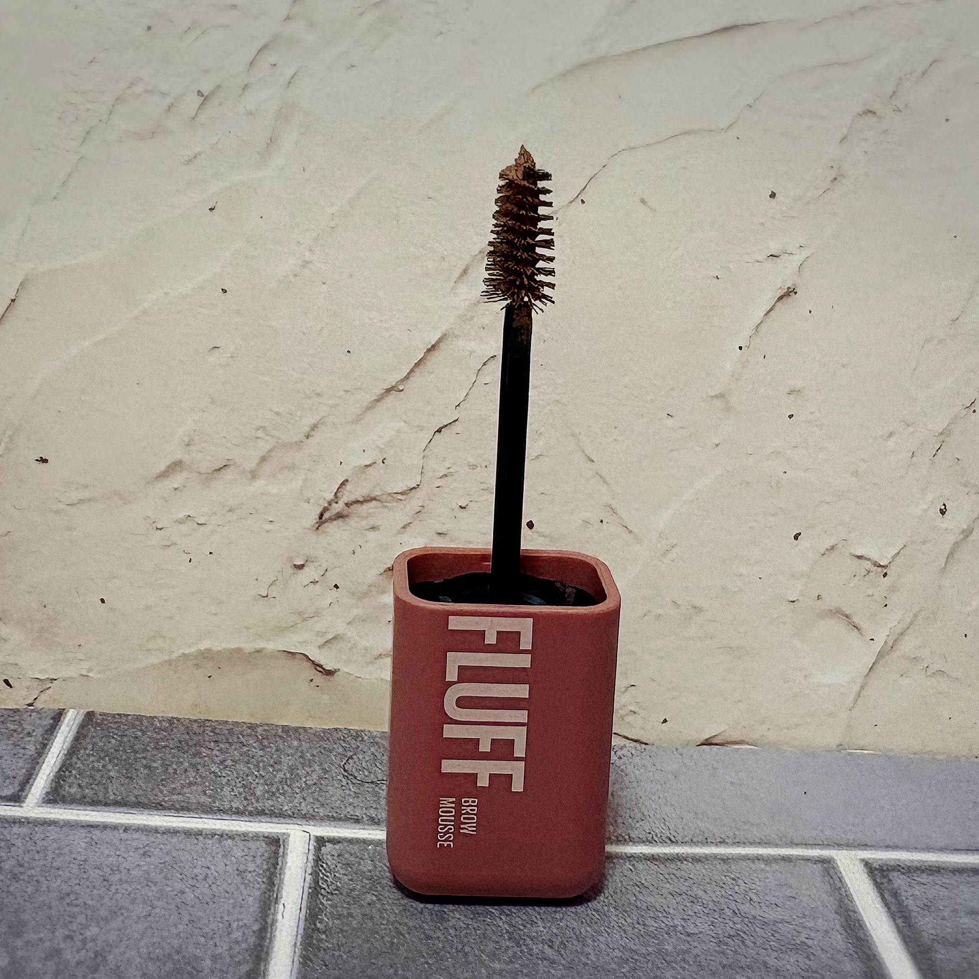 ＳＰ フラッフ ブロウ ムース/MAYBELLINE NEW YORK/眉マスカラを使ったクチコミ（3枚目）