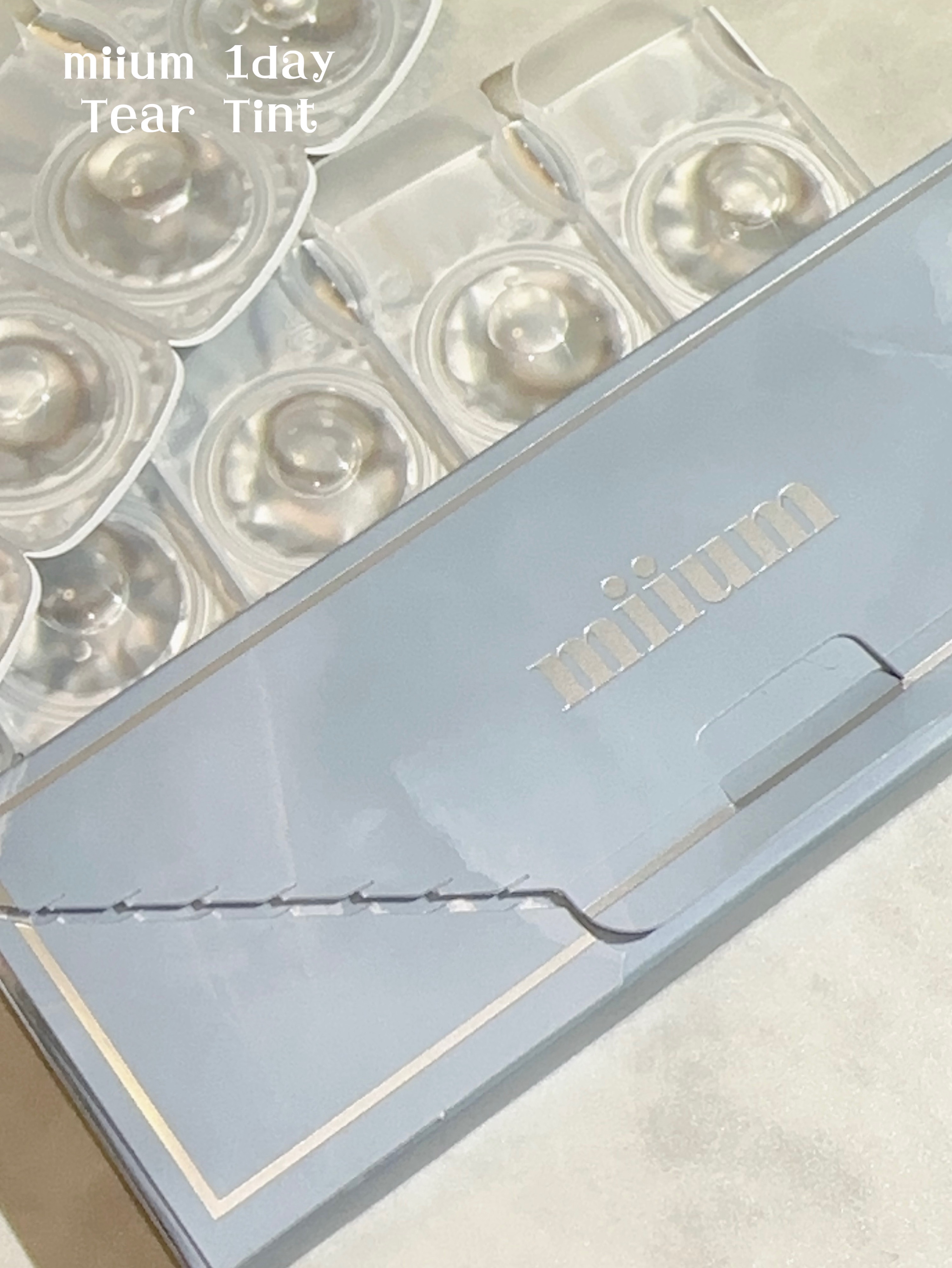 miium 1day/miium/ワンデー（１DAY）カラコンを使ったクチコミ（2枚目）