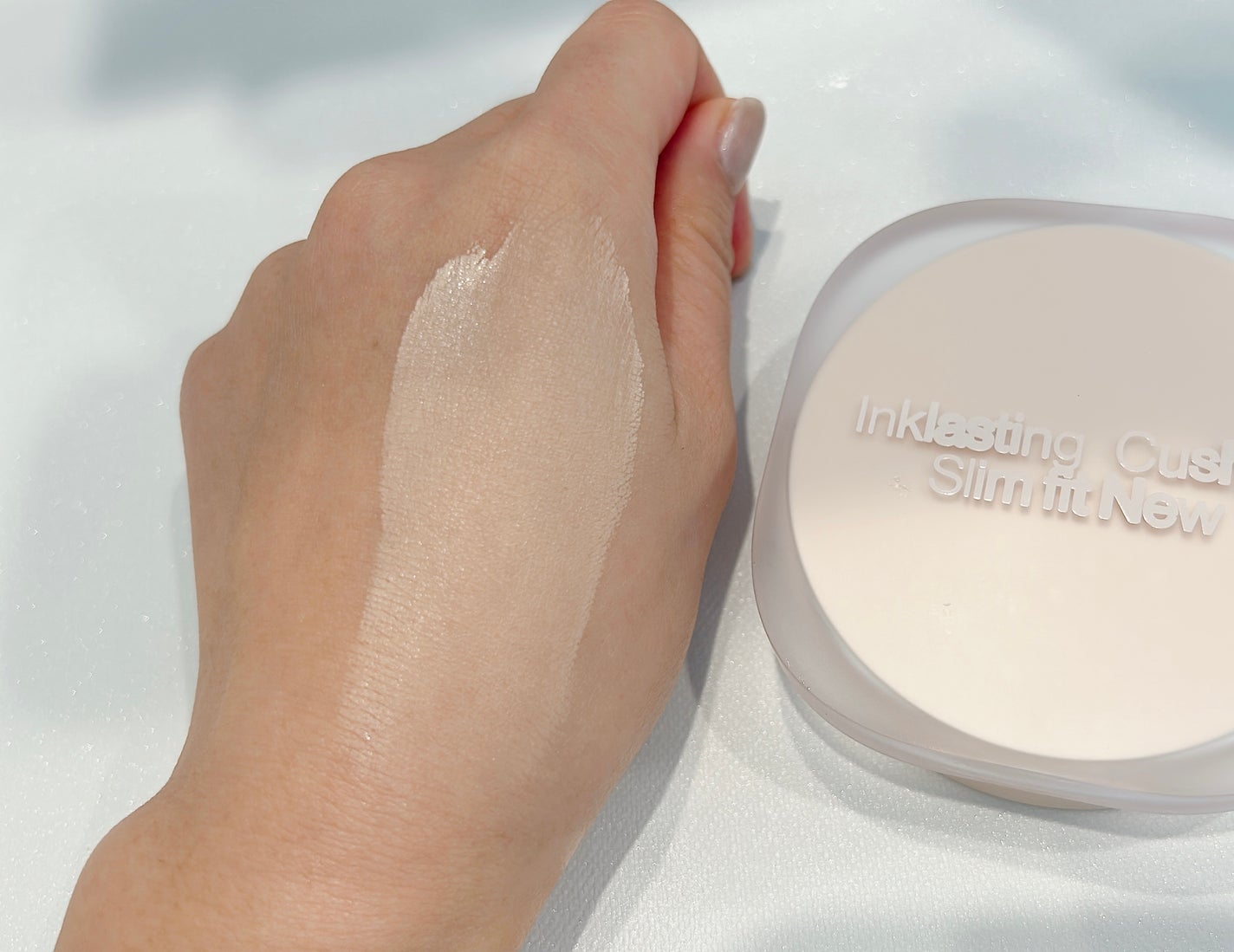 インクラスティングクッションファンデーション/THE FACE SHOP/クッションファンデーションを使ったクチコミ(6枚目)