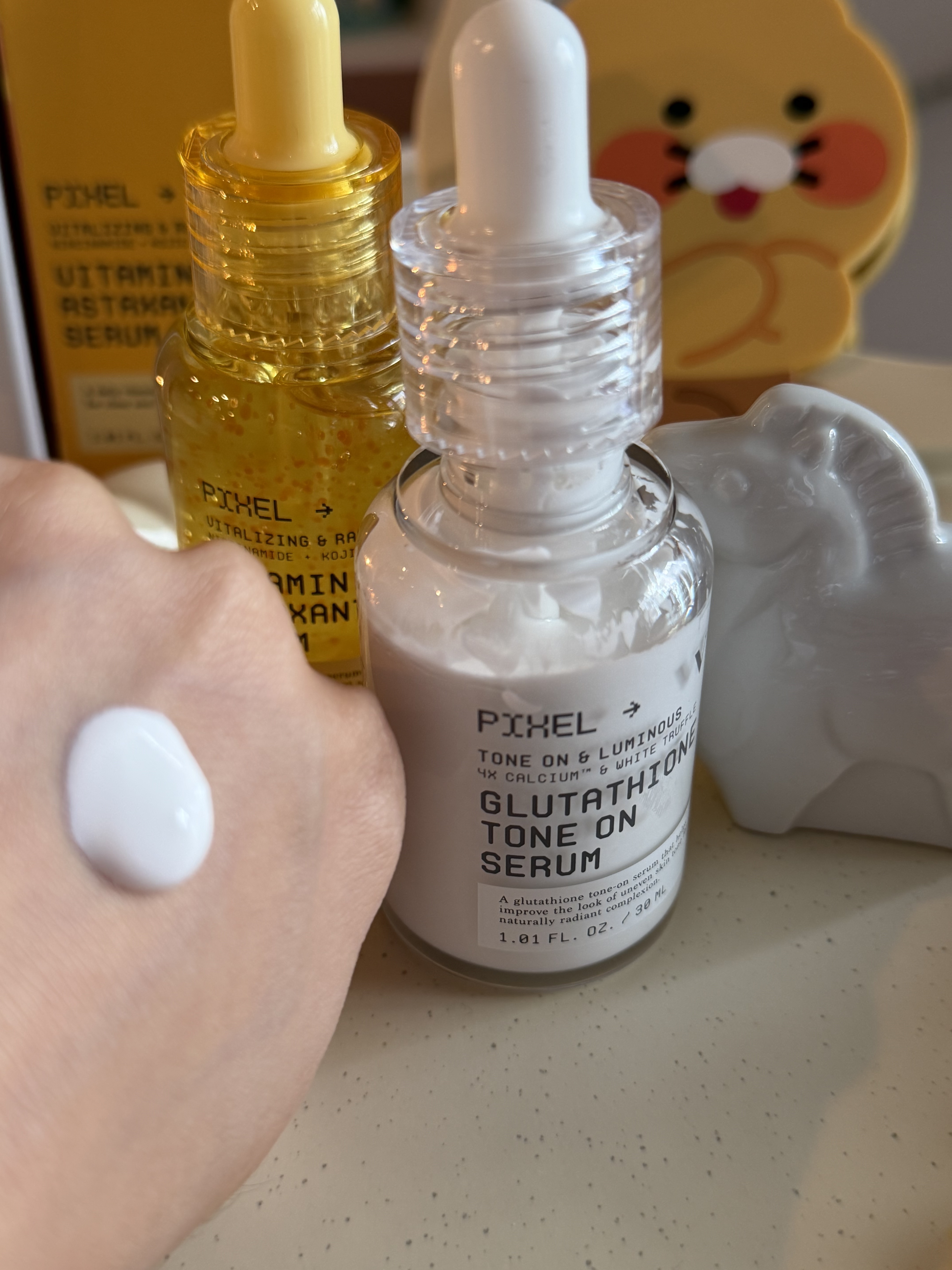 グルタチオン トーンオンセラム/VT/美容液を使ったクチコミ（3枚目）