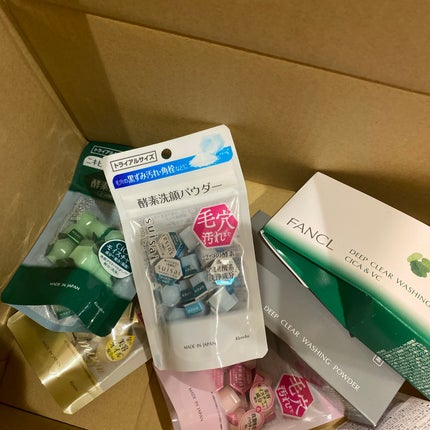 スイサイ ビューティクリア パウダーウォッシュN/suisai/洗顔パウダーを使ったクチコミ(1枚目)