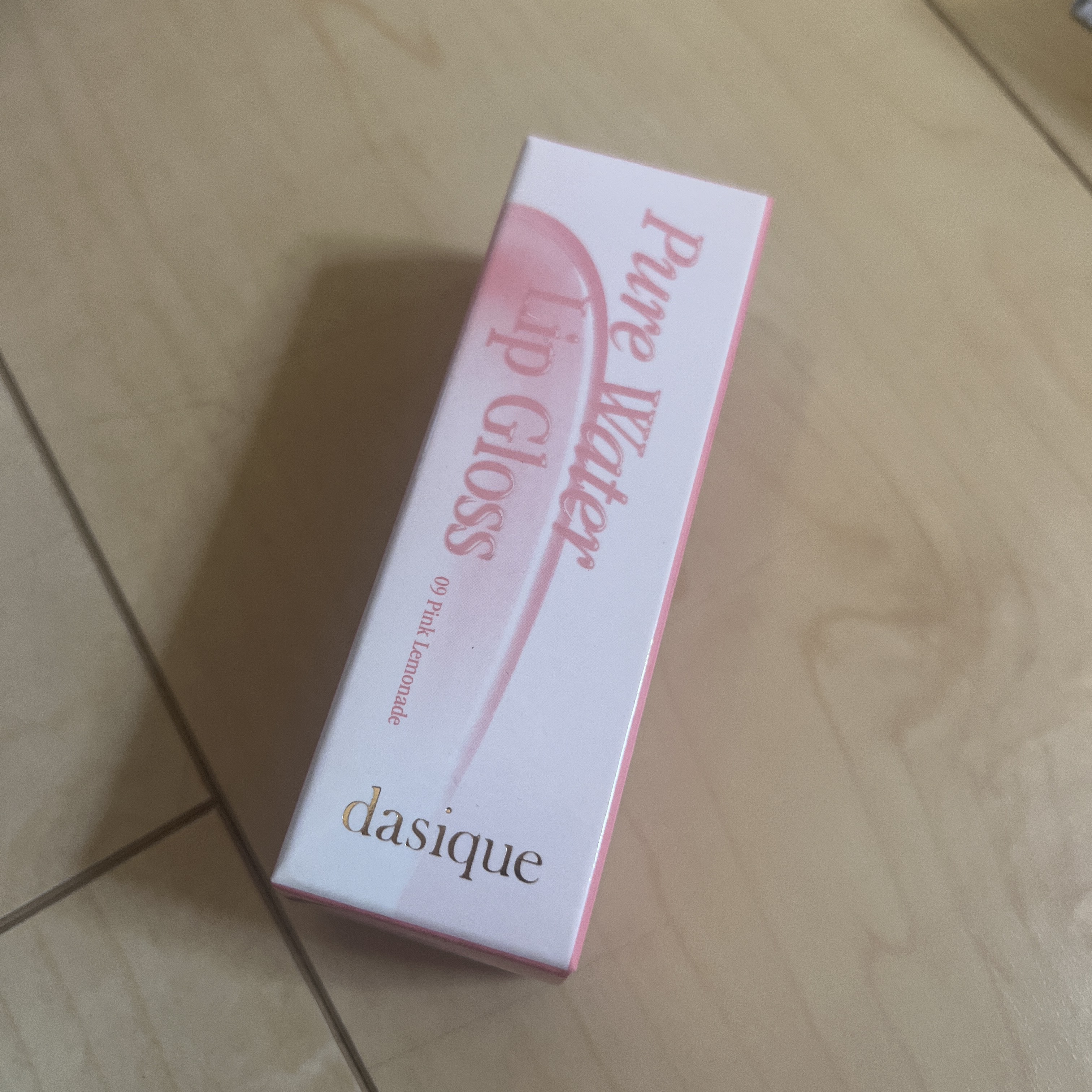 ピュアウォーターリップグロス/dasique/リップグロスを使ったクチコミ（3枚目）