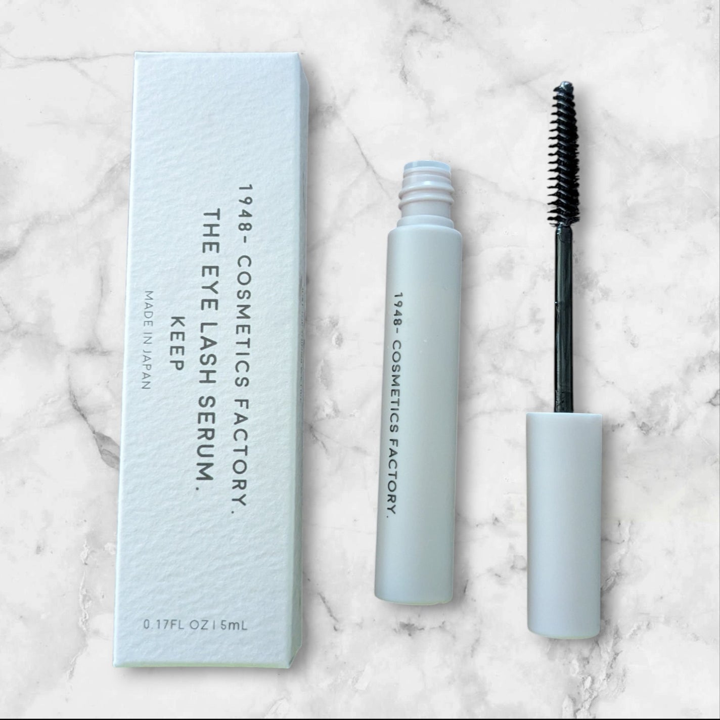 ザ アイラッシュセラム キープ/1948- COSMETICS FACTORY./まつげ美容液を使ったクチコミ(1枚目)