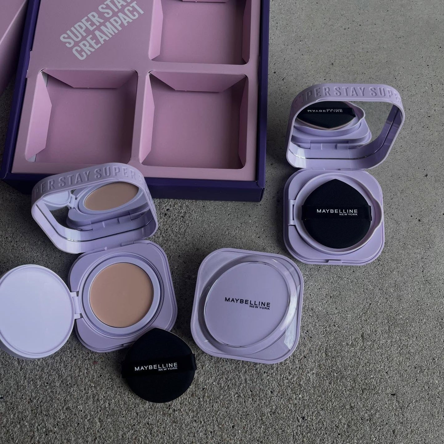 SPステイ クリームパクト ファンデーション/MAYBELLINE NEW YORK/クリーム・エマルジョンファンデーションを使ったクチコミ(2枚目)