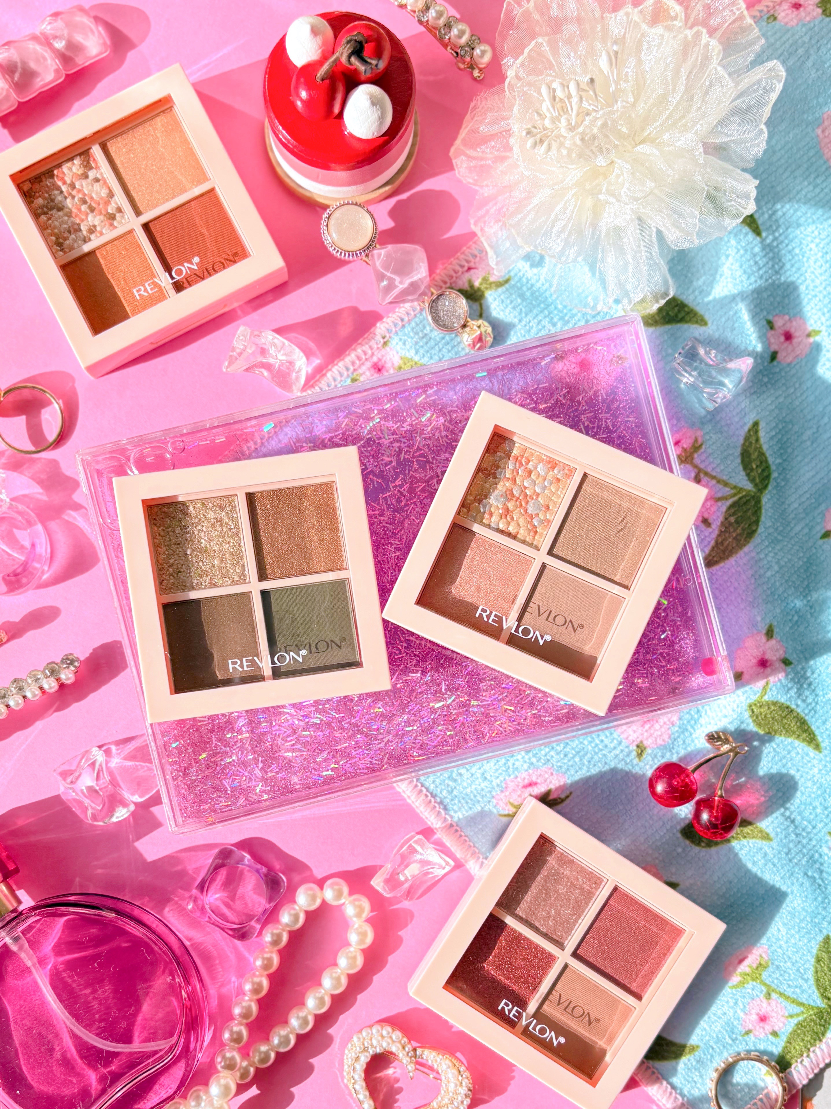 レブロン ダズル アイシャドウ クアッド 014 ベリー ブラム/REVLON/アイシャドウパレットを使ったクチコミ（1枚目）