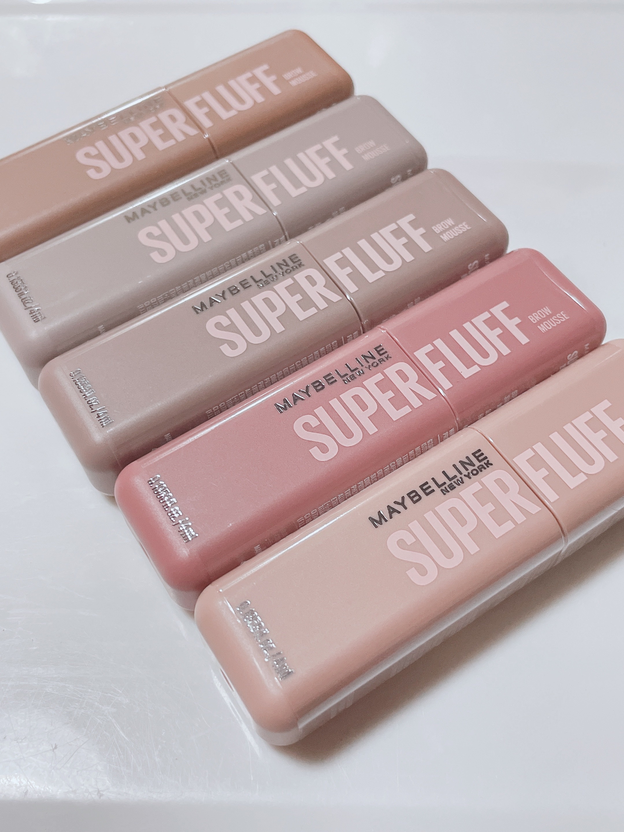 ＳＰ フラッフ ブロウ ムース/MAYBELLINE NEW YORK/眉マスカラを使ったクチコミ（2枚目）