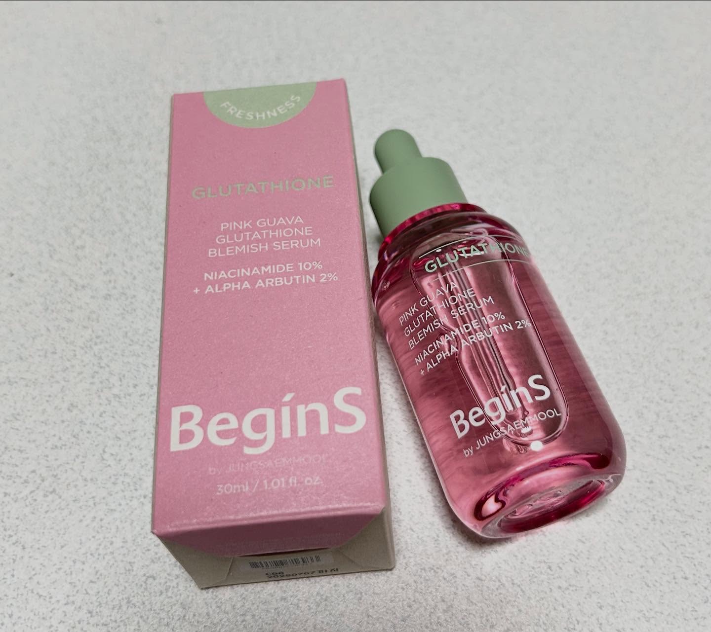 ビギンスバイジョンセンムルピンクGBセラム/BeginS by JUNGSAEMMOOL/美容液を使ったクチコミ（1枚目）