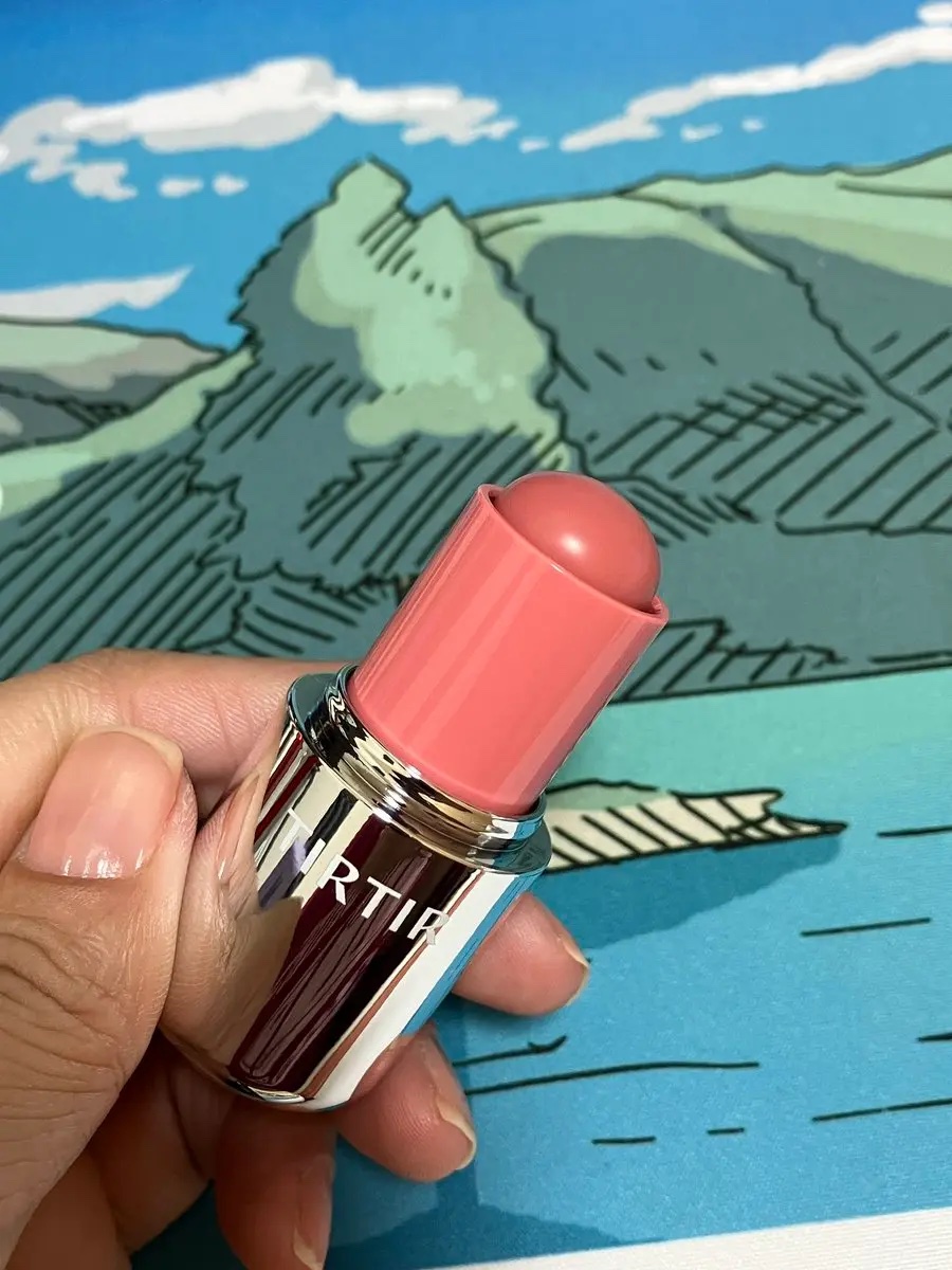 ムードグライダーリップ&ブラッシュスティック/TIRTIR(ティルティル)/ジェル・クリームチークを使ったクチコミ（1枚目）