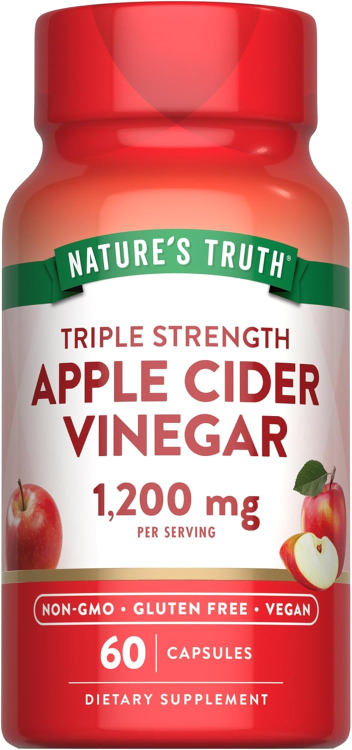 ネイチャーズトゥルース triple strength APPLE CIDER VINEGAR