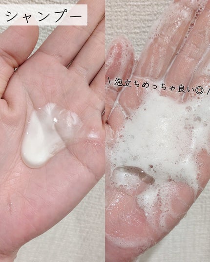 オイルインシャンプー/オイルインコンディショナー(リッチ&リペア)/ディアボーテ/市販シャンプーを使ったクチコミ(3枚目)