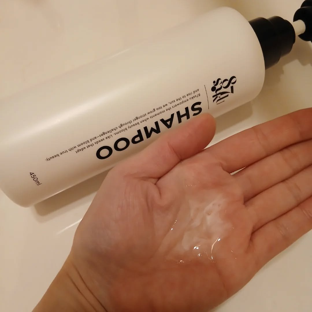 87saku ハナサク シルキーリペア シャンプー/トリートメント/87saku/市販シャンプーを使ったクチコミ（3枚目）