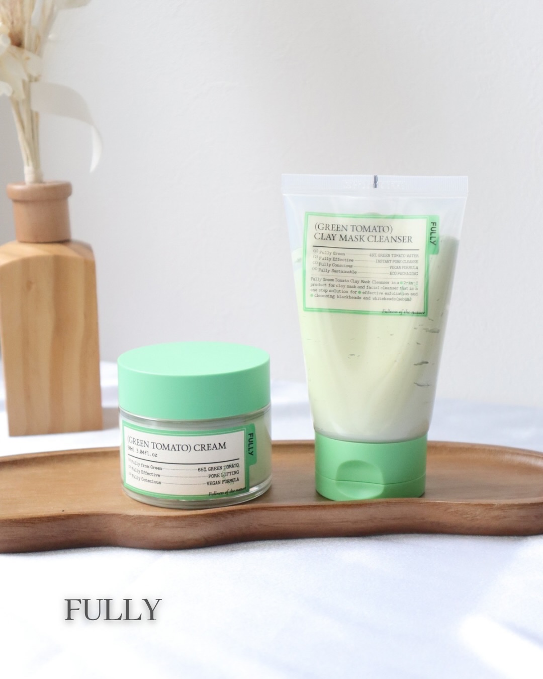 グリーントマトクレイマスククレンザー/FULLY/洗い流すパック・マスクを使ったクチコミ（1枚目）