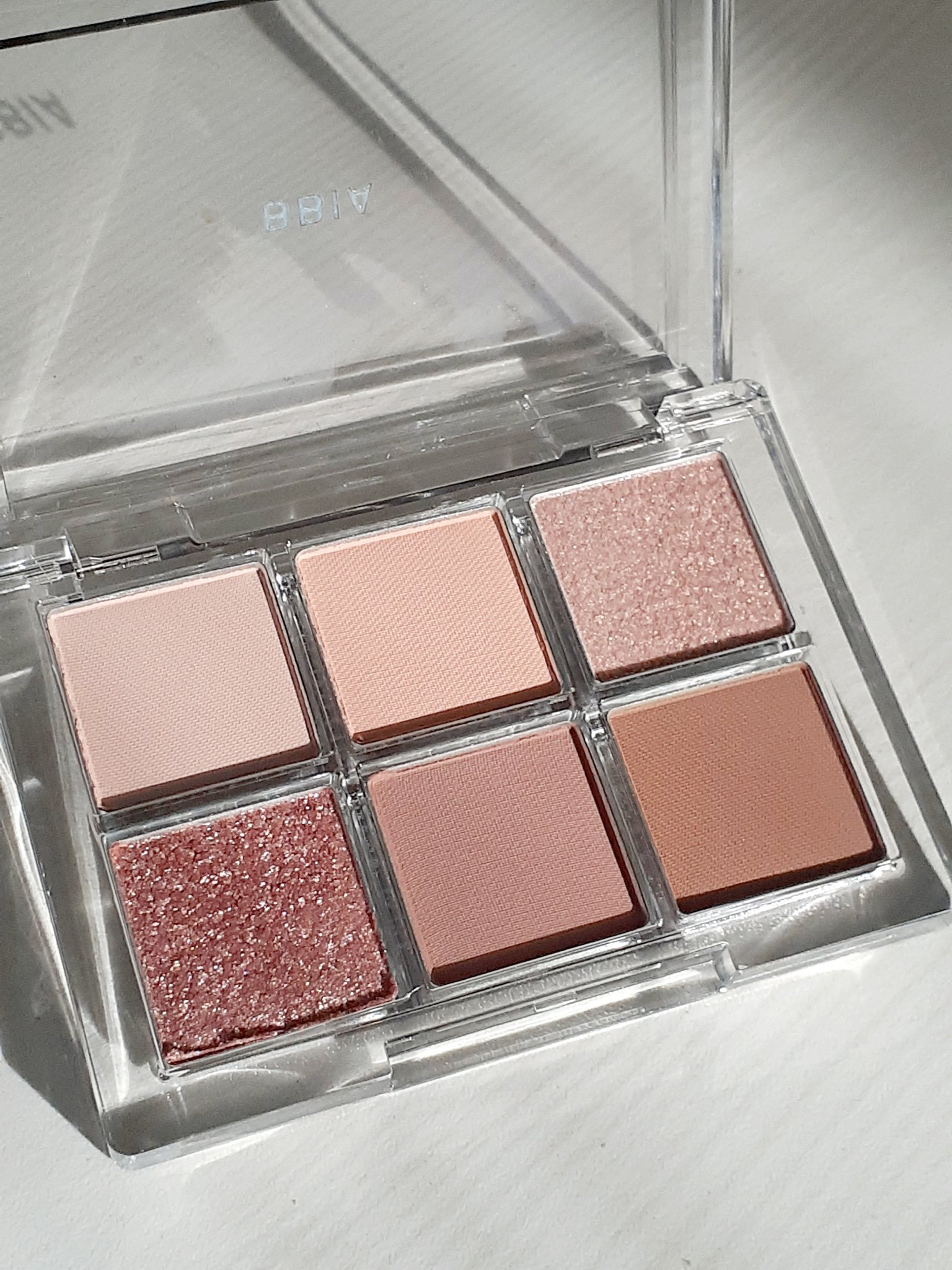 レディートゥーウェアアイパレット 01 ヌードブラッシュ/BBIA/アイシャドウパレットを使ったクチコミ（1枚目）