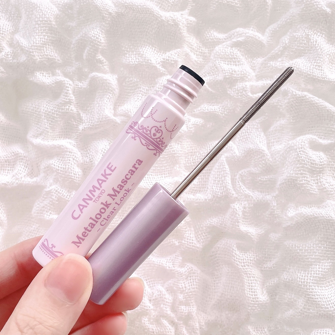 メタルックマスカラ～クリアルック～/キャンメイク/マスカラを使ったクチコミ（3枚目）