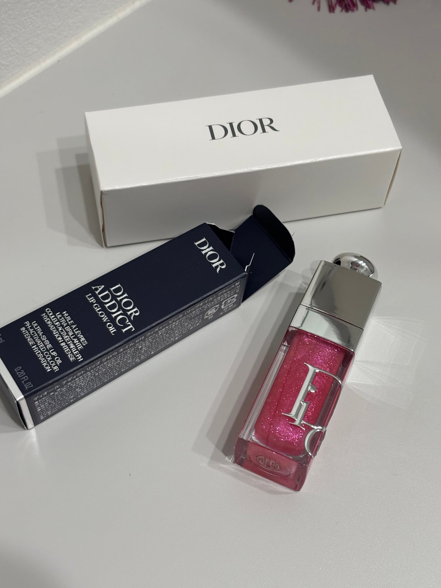 ディオール アディクト リップ グロウ オイル/Dior/リップオイルを使ったクチコミ(2枚目)