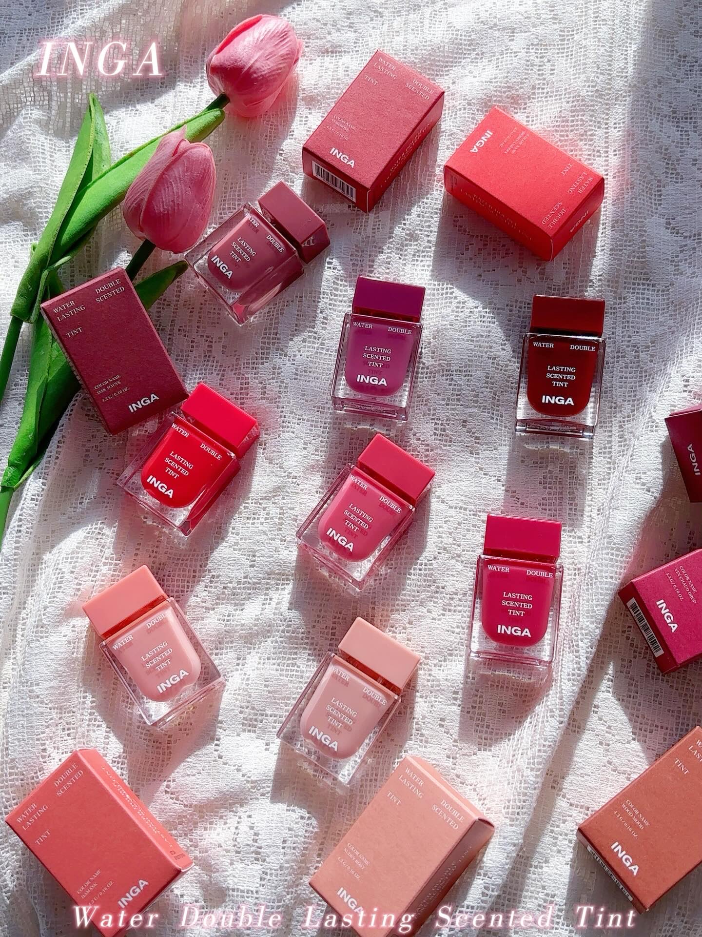 ウォーターダブルラスティングセンティッドティント/INGA/リップティントを使ったクチコミ（1枚目）