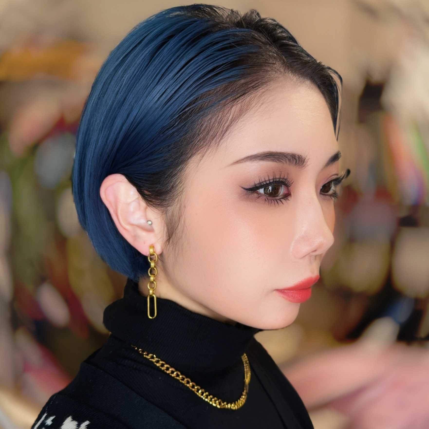 パウダー キス ヘイジー マット リップスティック/M・A・C/口紅を使ったクチコミ（2枚目）