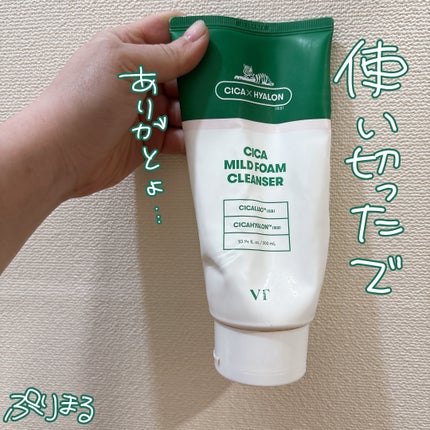 CICA マイルドフォームクレンザー/VT/洗顔フォームを使ったクチコミ(1枚目)