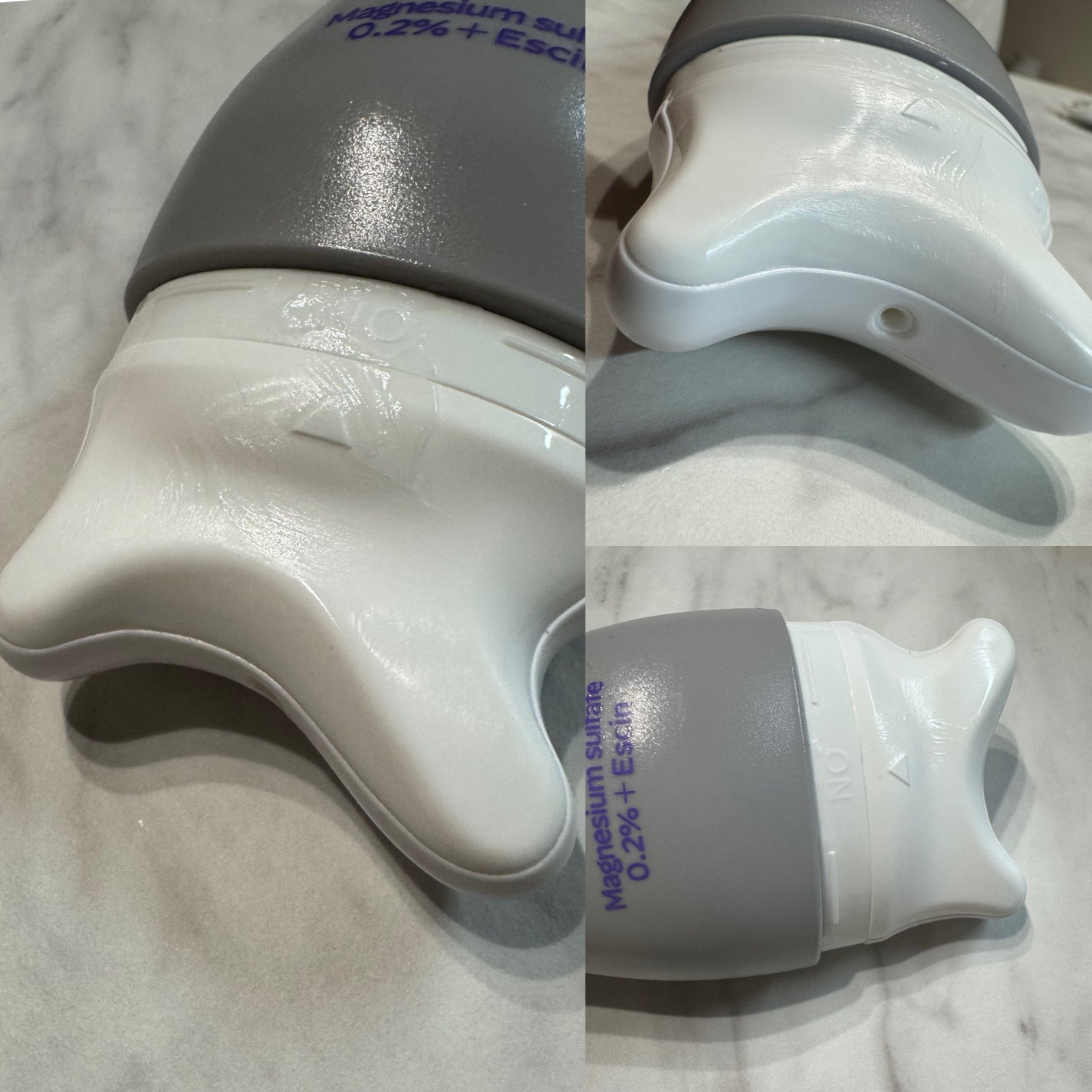 マグネシウムプラスエスシン ボディー かっさ マッサージ クリーム/b.clinicx/ボディクリームを使ったクチコミ(2枚目)