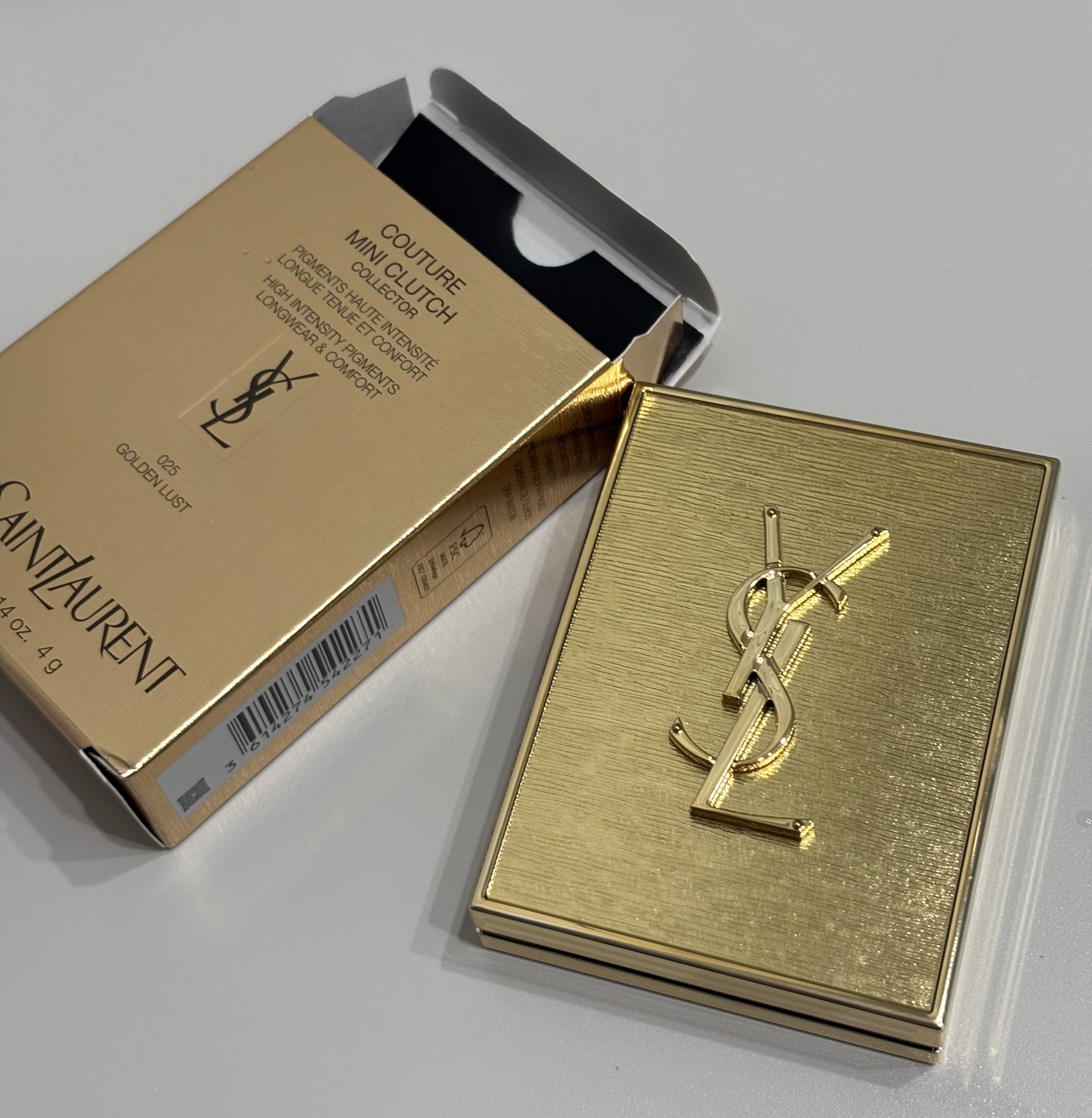 クチュール ミニ クラッチ/YVES SAINT LAURENT BEAUTE/アイシャドウパレットを使ったクチコミ（3枚目）