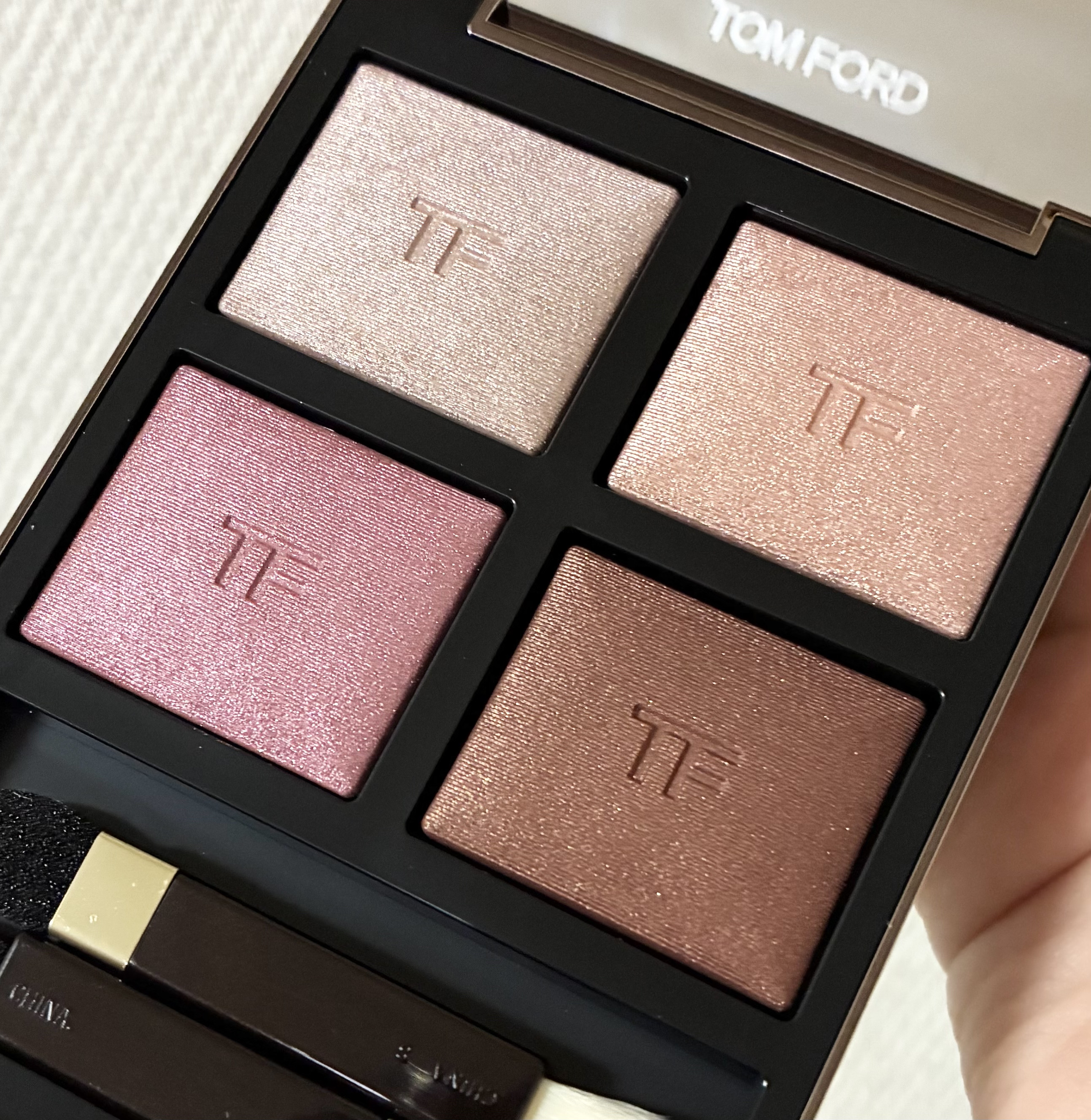 アイ カラー クォード/TOM FORD BEAUTY/アイシャドウパレットを使ったクチコミ（2枚目）