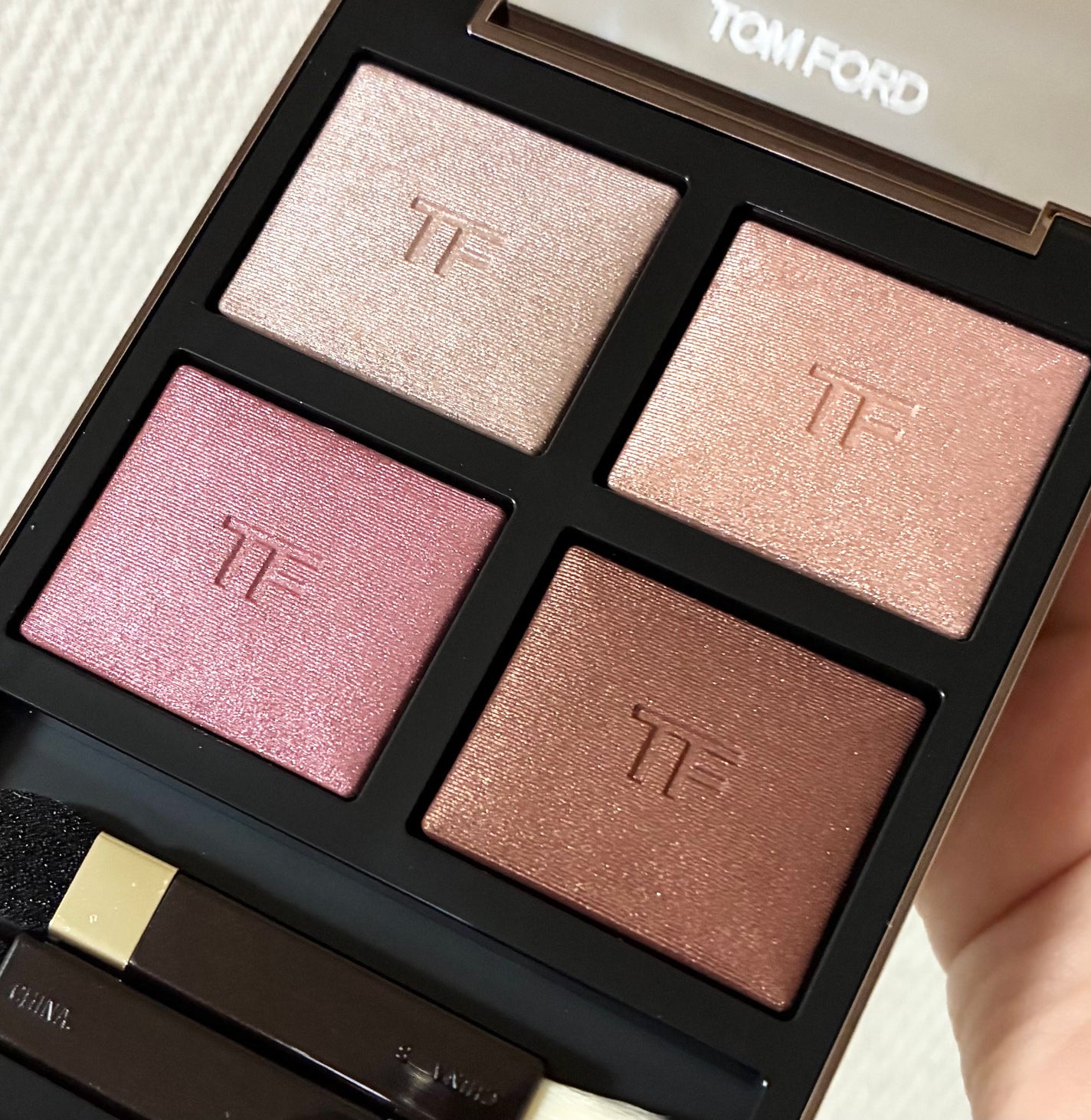 アイ カラー クォード/TOM FORD BEAUTY/アイシャドウパレットを使ったクチコミ(2枚目)