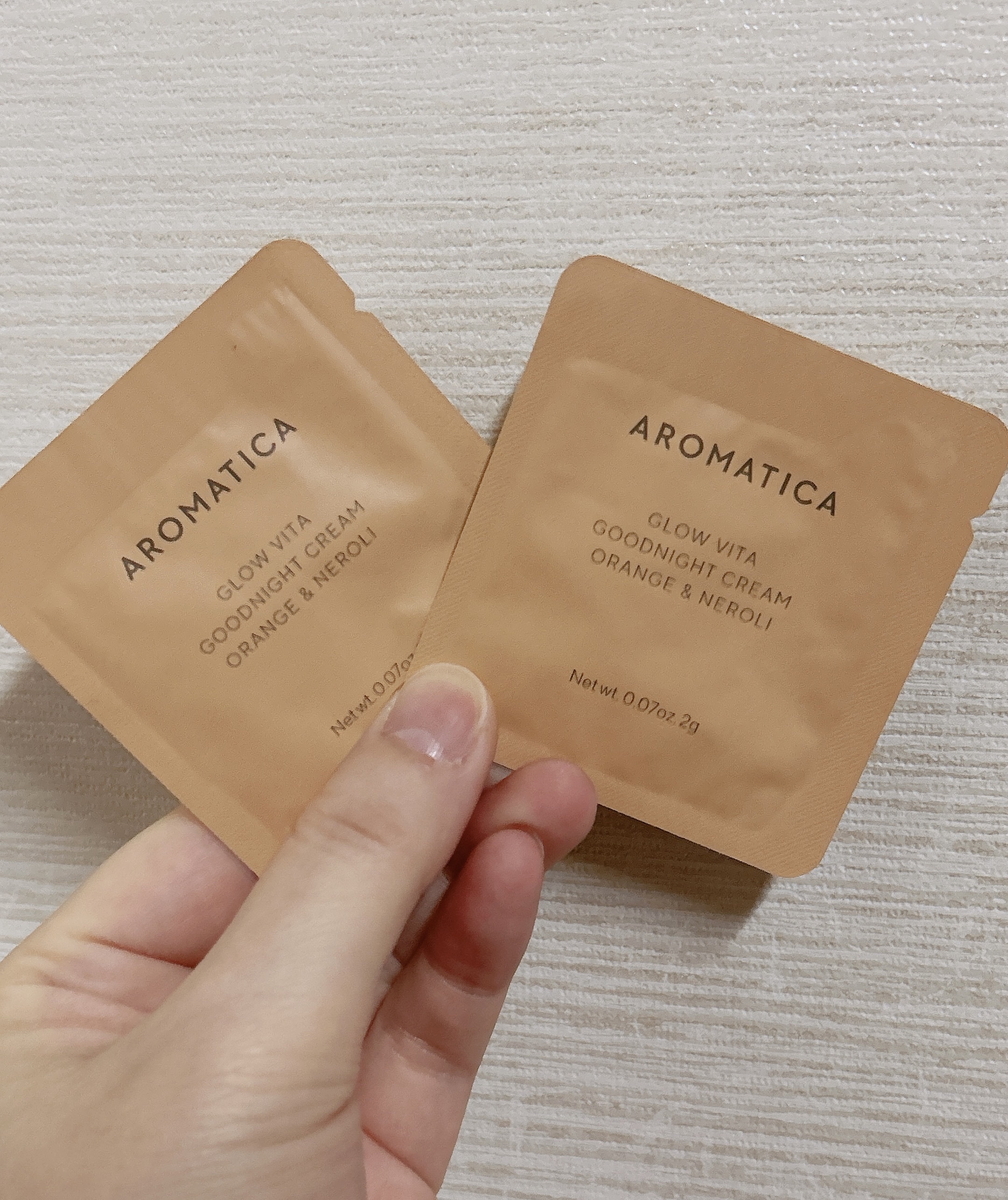 グロービタグットナイトクリーム/AROMATICA/フェイスクリームを使ったクチコミ（1枚目）