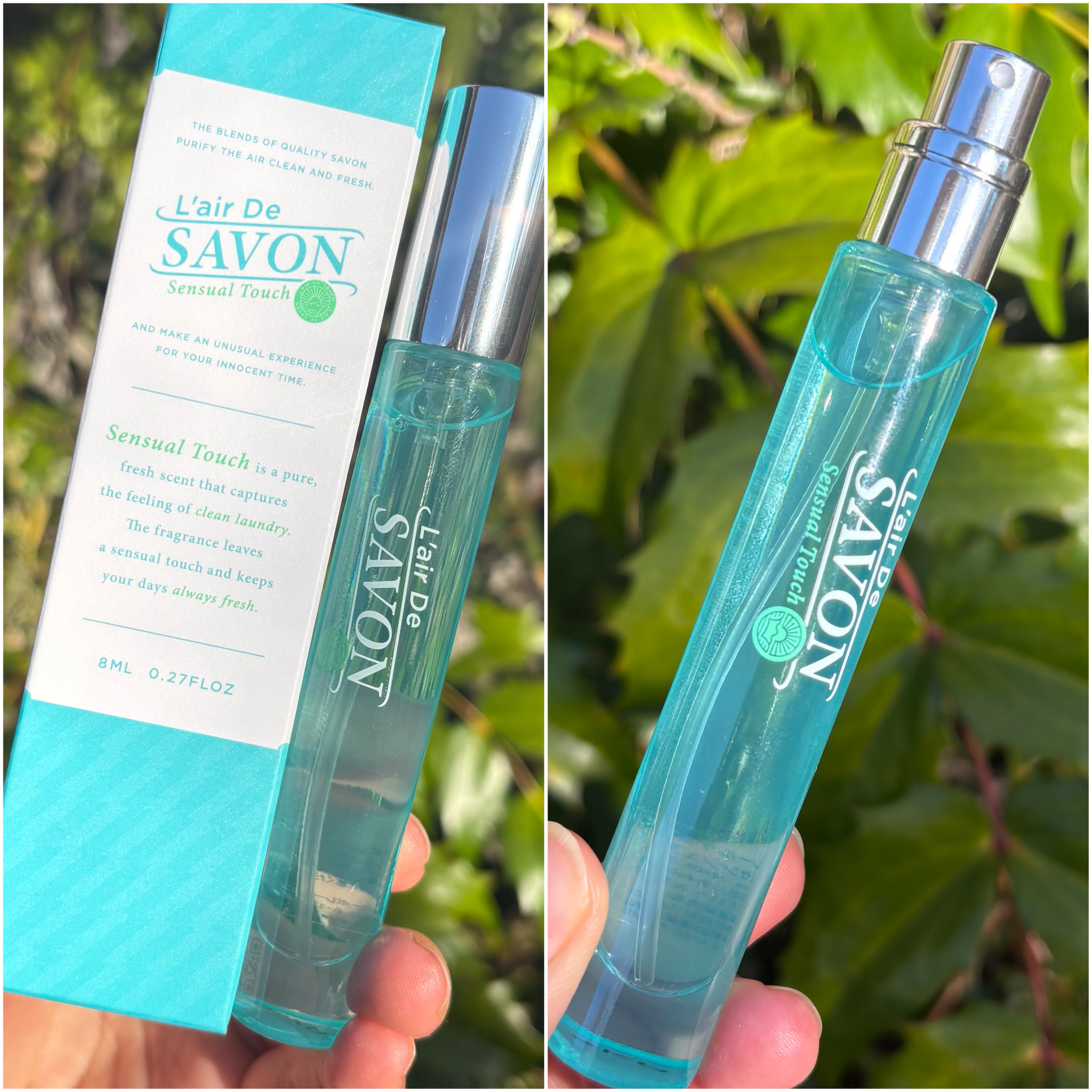 レールデュサボン センシュアルタッチ オードトワレ MINI（8mL）/レールデュサボン/香水(レディース)を使ったクチコミ（2枚目）