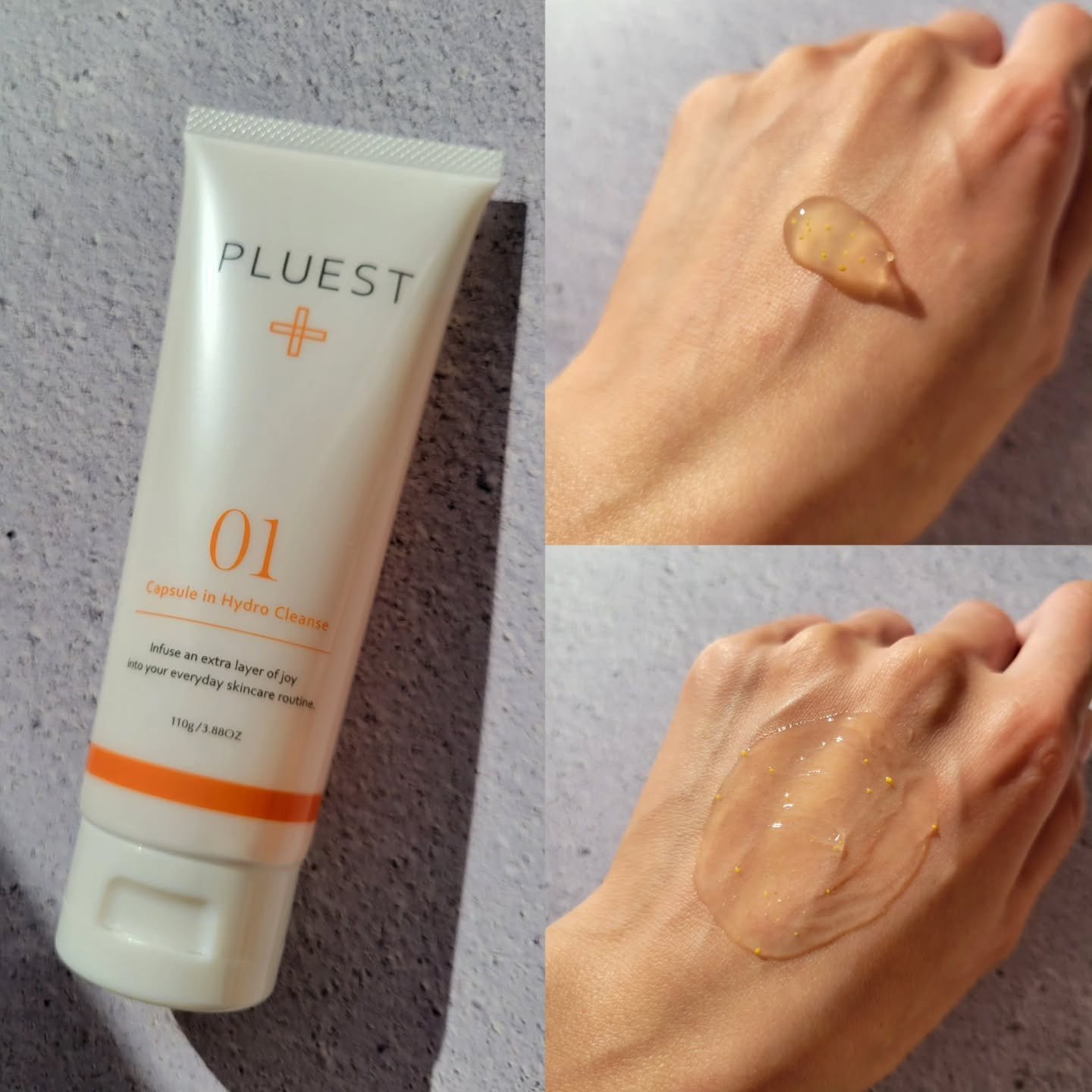 カプセルインハイドロクレンズ/PLUEST/クレンジングジェルを使ったクチコミ（2枚目）