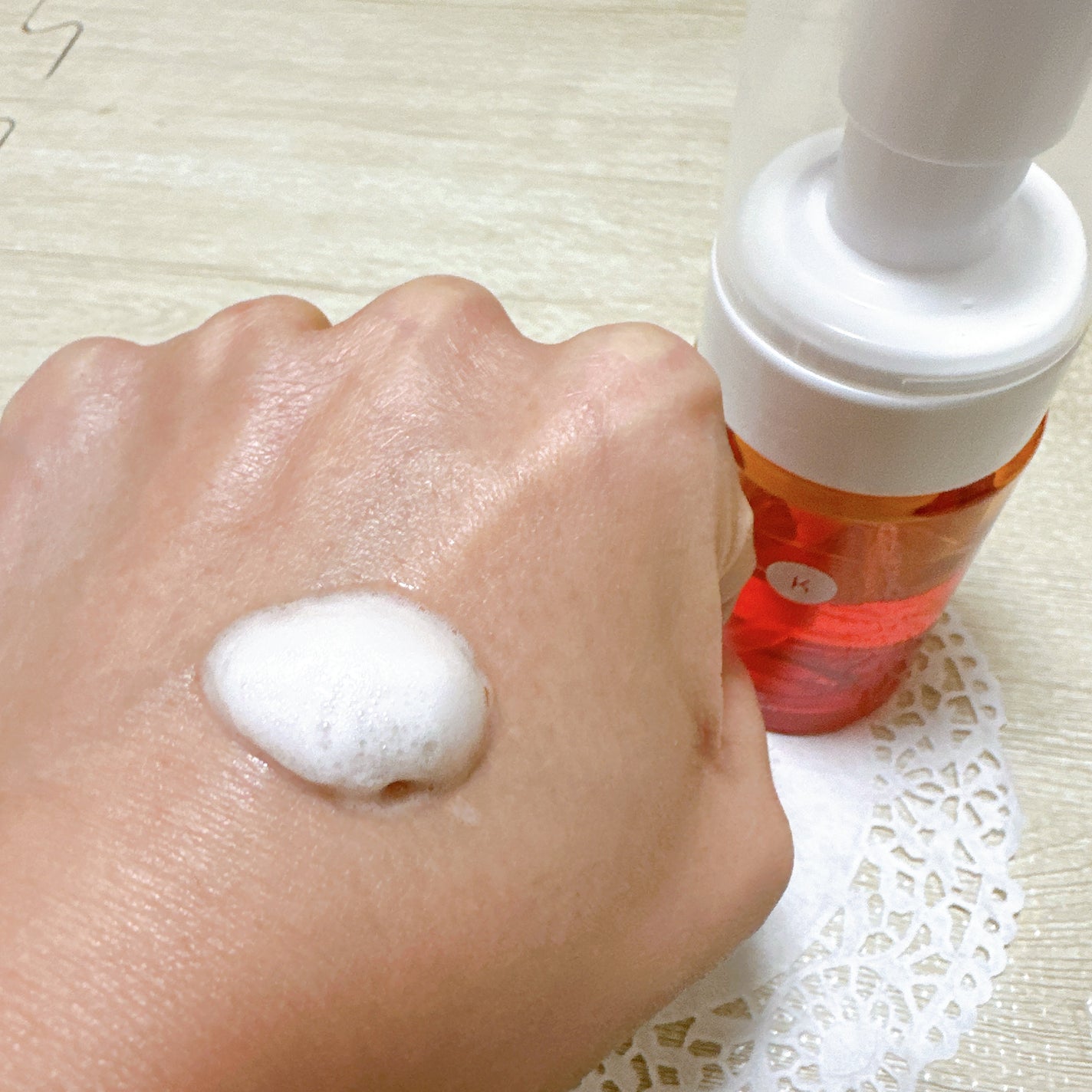 ABC-Gピールウォッシュ/ドクターケイ/泡洗顔を使ったクチコミ(4枚目)