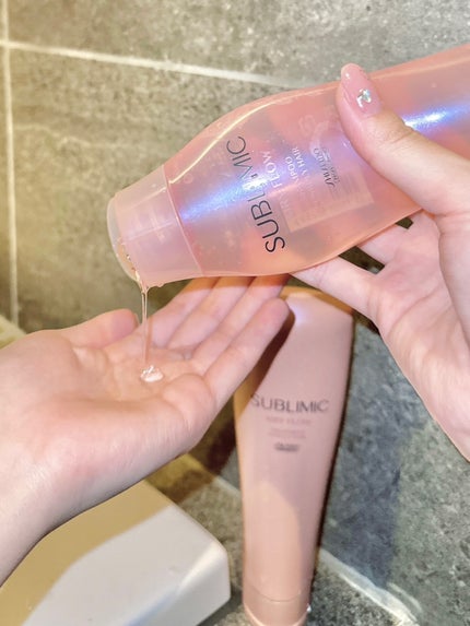 エアリーフロー シャンプー/トリートメント/サブリミック/サロンシャンプーを使ったクチコミ(2枚目)